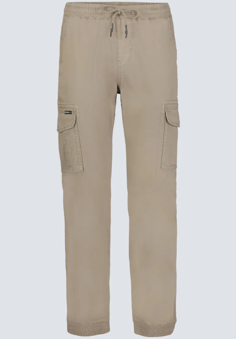 Cargo Tom Men's Jogger Pants in Olive Green - BM22930