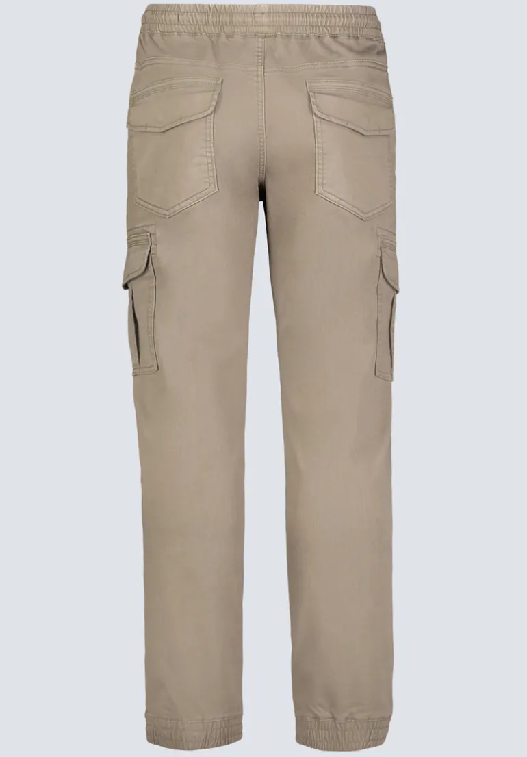 Cargo Tom Men's Jogger Pants in Olive Green - BM22930