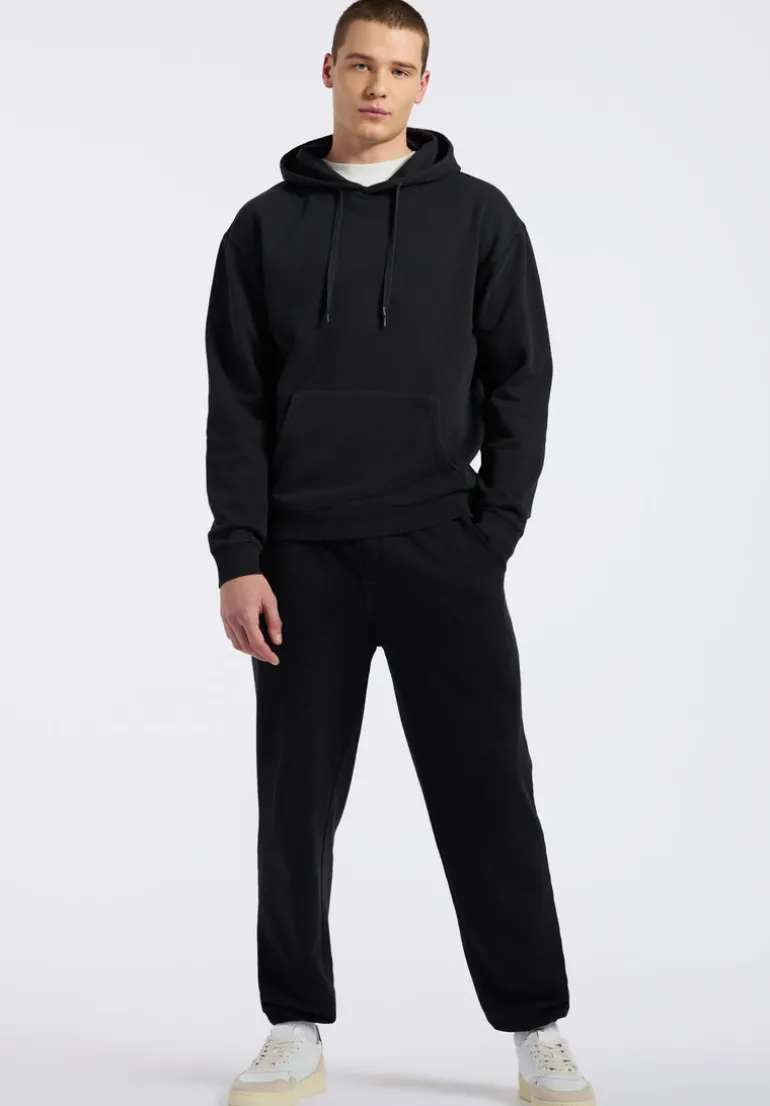Finley Men's Relaxed Pullover Hoodie, Black - BM24534