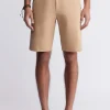 Hadrian Men's Flat Front Shorts, Tan - BM24266