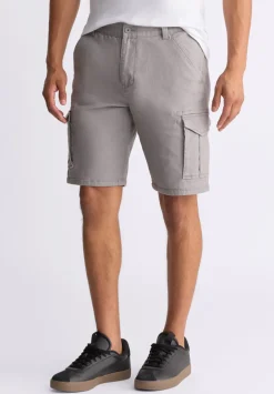 Hiero Men's Cargo Shorts, Ardent Grey - BM24503