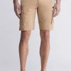 Hiero Men's Cargo Shorts, Tan - BM24270