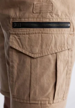 Hiero Men's Cargo Shorts, Tan - BM24270