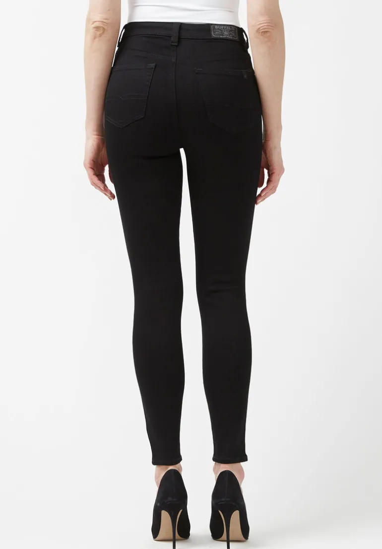 High Rise Skinny Skylar Women's Jeans, Black - BL15663