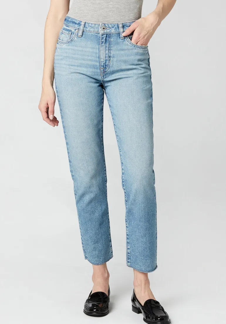 High Rise Straight Jayden Women's Jeans, Vintage Wash - BL15792