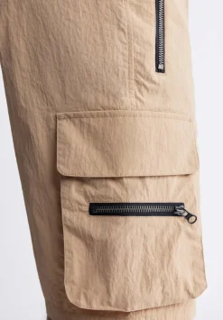 Hult Men’s Drawstring Cargo Shorts, Tan - BM24342