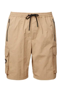 Hult Men’s Drawstring Cargo Shorts, Tan - BM24342