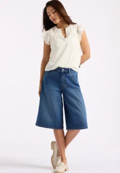 Jackie Women's Jorts, Authentic Indigo - BL16075