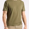 Kanto Men's Short-Sleeve Crew Neck Jersey T-Shirt, Fern - BM24603