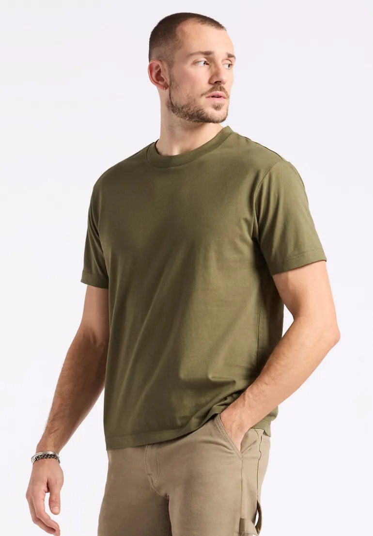 Kanto Men's Short-Sleeve Crew Neck Jersey T-Shirt, Fern - BM24603