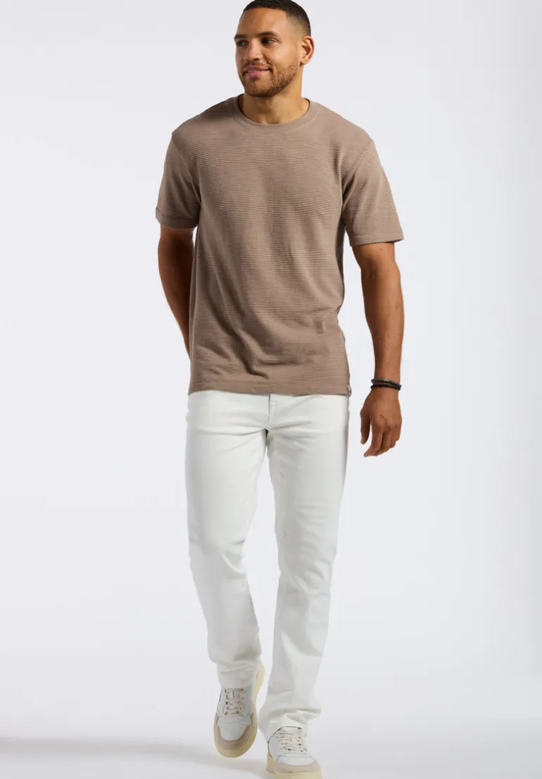 Karlton Men's Waffle-Knit Short-Sleeve Crewneck T-Shirt, Tuffet - BM24538