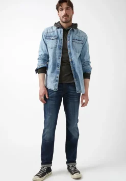 Kathim Men’s Long-Sleeve Top in Black - BM24051