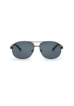 Men's Classic Navigator Sunglasses in Black - B0021S