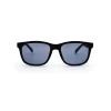 Men's Classic Rectangular Sunglasses in Black - B0015S