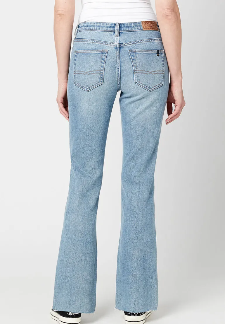 Mid Rise Bootcut Queen Women's Jeans - BL15857