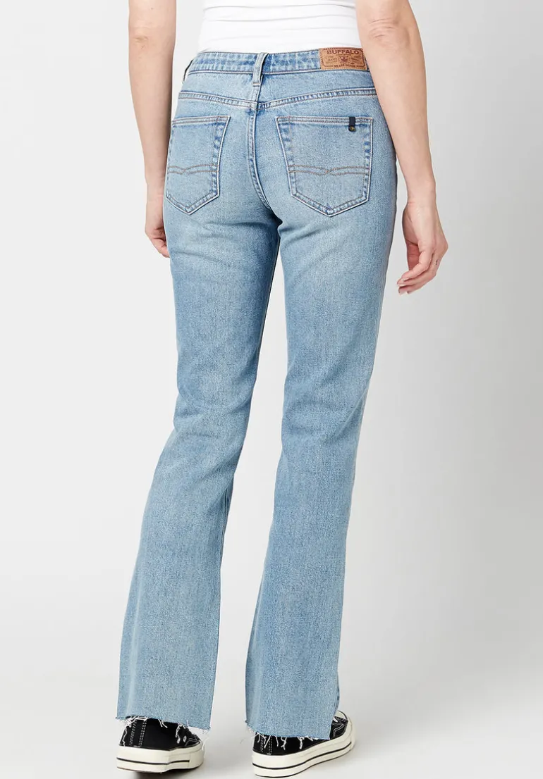 Mid Rise Bootcut Queen Women's Jeans - BL15857