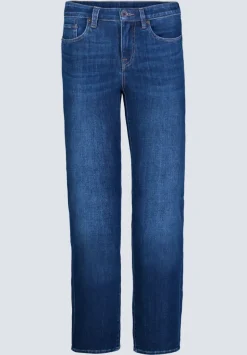 Mid Rise Slim Carrie Women's Jeans, Indigo Contrast - BL15999