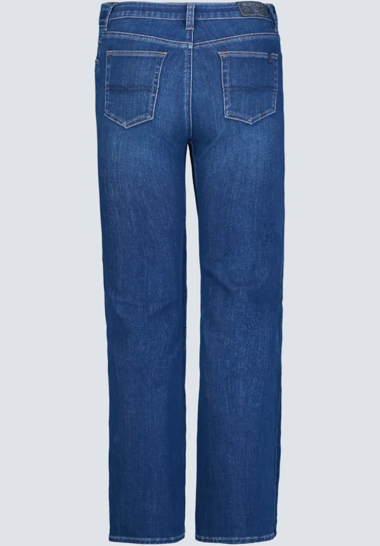 Mid Rise Slim Carrie Women's Jeans, Indigo Contrast - BL15999
