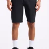 Relaxed Straight Dean Men's Utility Cargo Shorts, Black - BM26076