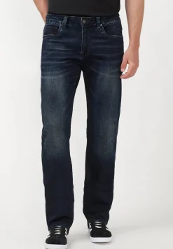 Relaxed Straight Driven Men's Jeans in Authentic Indigo - BM22137
