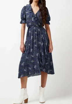 Ruffled Wrap Tempest Dress - WD0716P