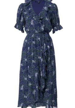 Ruffled Wrap Tempest Dress - WD0716P