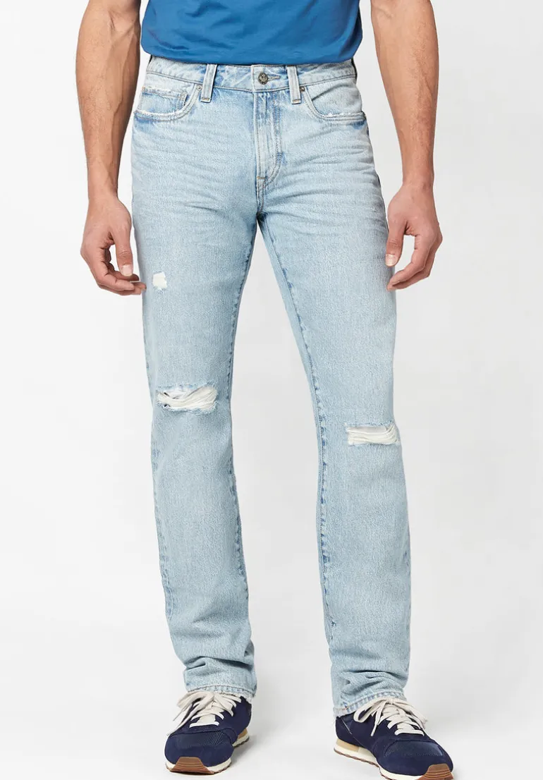 Sanded Relaxed Straight Driven Men's Jeans - BM22754