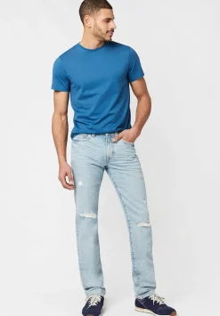 Sanded Relaxed Straight Driven Men's Jeans - BM22754