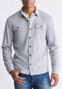 Sigge Men's Blanket Shirt in Grey - BM24307