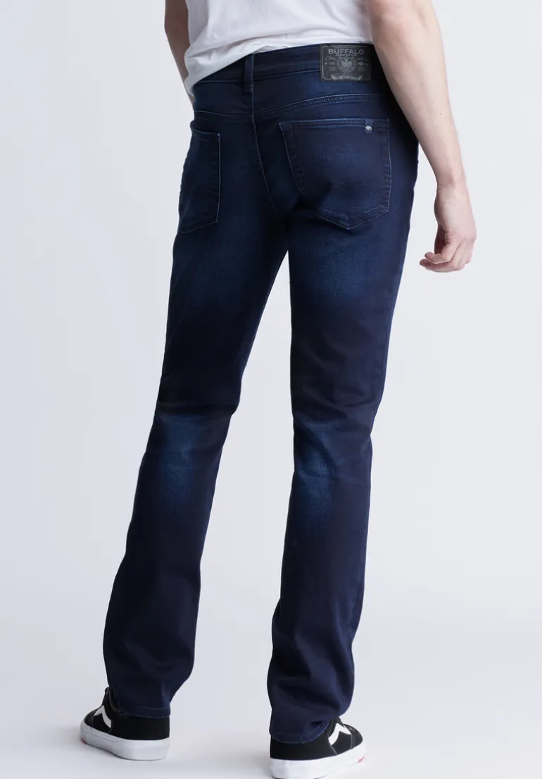 Slim Ash Men's Freedom Flex Jeans, Sanded and Distressed - BM22989