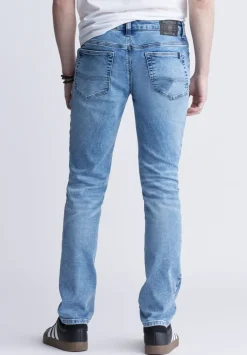 Slim Ash Men's Freedom Flex Jeans, Sanded Wash - BM22990