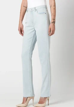 Straight Jayden Women's Jeans in Bleached Out - BL15840