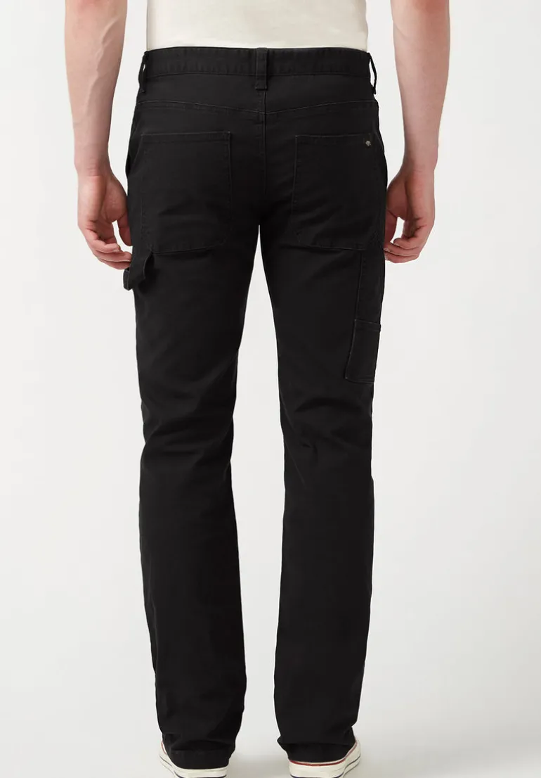 Straight Six Black Men's Carpenter Pants - BM22945