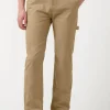 Straight Six Dark Beige Men's Carpenter Pants - BM22945