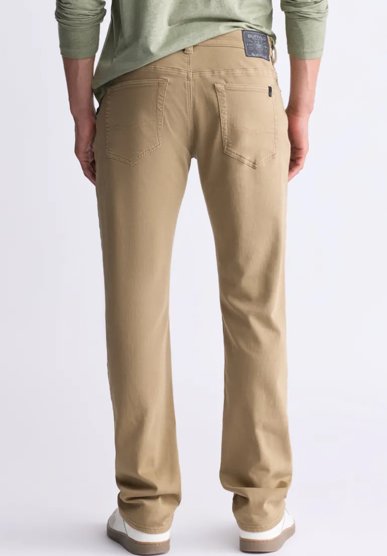 Straight Six Men's Freedom Flex Pants, Dark Beige - BM22939