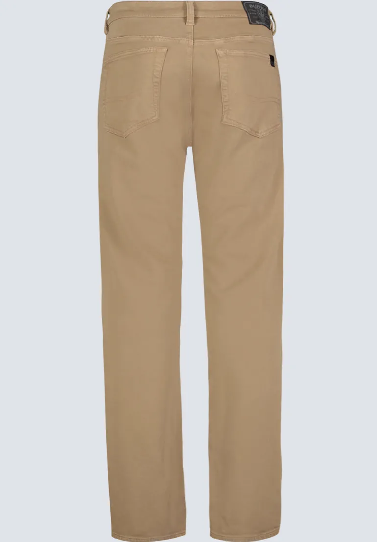 Straight Six Men's Freedom Flex Pants, Dark Beige - BM22939