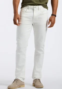 Straight Six Men's Jeans, White - BM26075