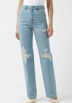 Super High Rise Jane Loose Straight Women's Jeans - BL15898