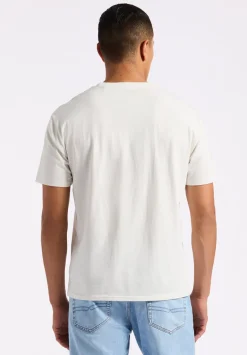 Tailgate Men's Graphic T-Shirt with BBQ Print, Milk - BM24640