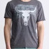 Tilton Men's Short-Sleeve Graphic T-Shirt, Charcoal - BM24473