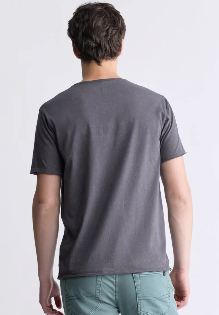 Tilton Men's Short-Sleeve Graphic T-Shirt, Charcoal - BM24473