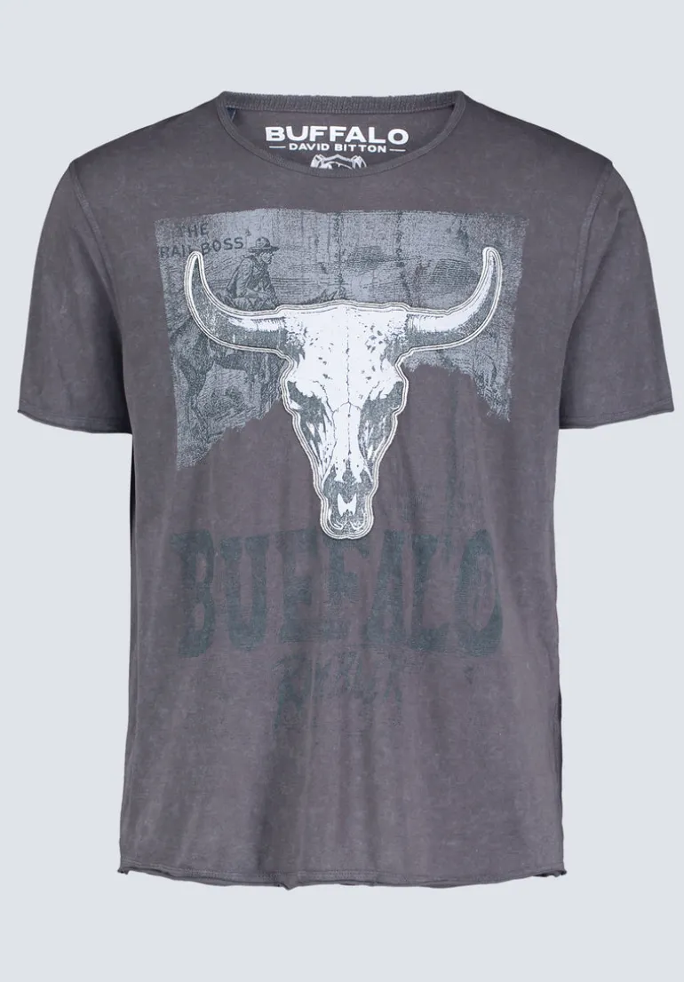 Tilton Men's Short-Sleeve Graphic T-Shirt, Charcoal - BM24473