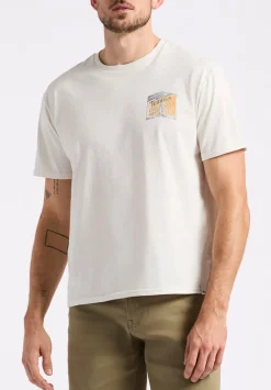 Tinglev Men's Graphic T-Shirt with Tequila Print, Milk - BM24636