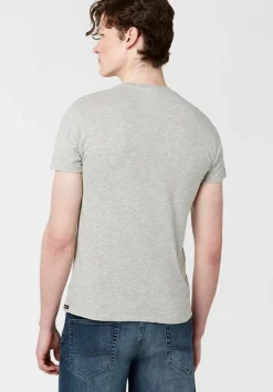 Tuca Americana Men's Flag T-Shirt in Grey - BM23763